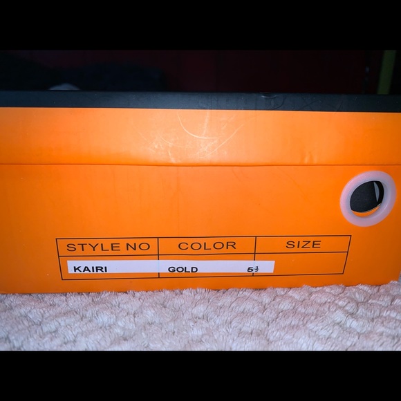 So Me Gold Rhinestone Heels - Picture 4 of 4